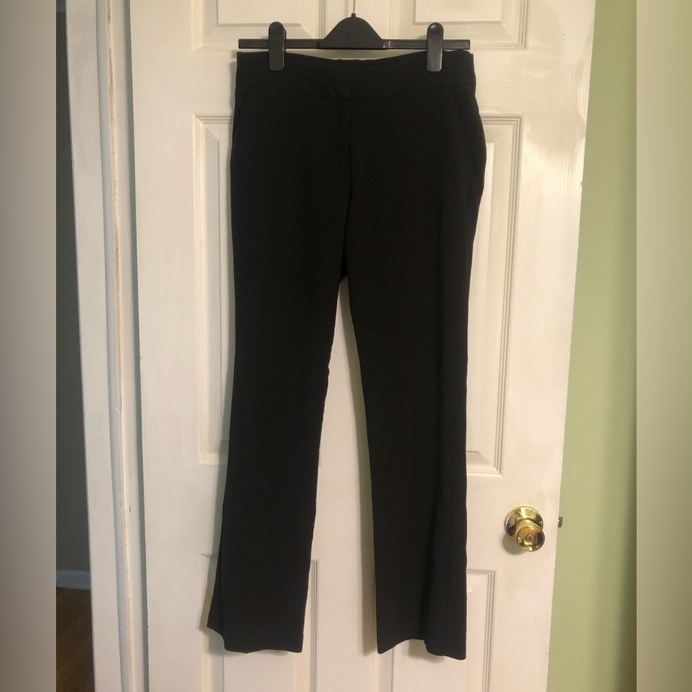 Have brand business pants black straight leg